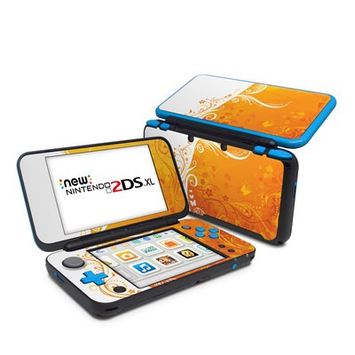 Nintendo 2DS XL Skin - Orange Crush