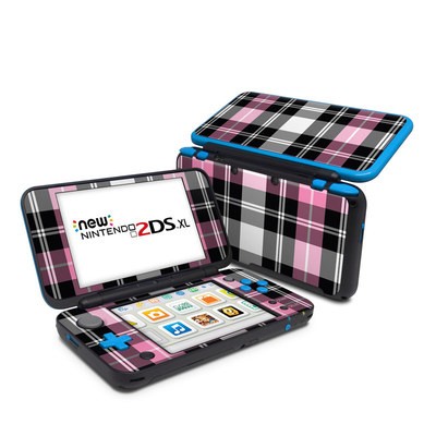 Nintendo 2DS XL Skin - Pink Plaid