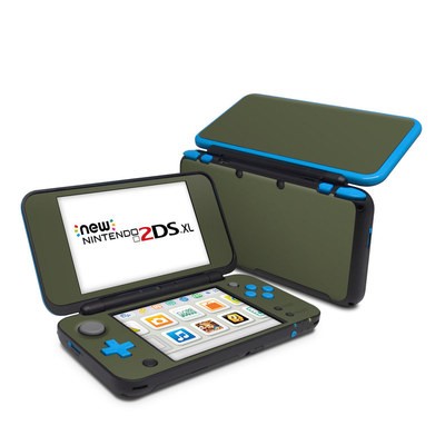 Nintendo 2DS XL Skin - Solid State Olive Drab
