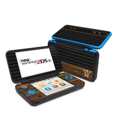 Nintendo 2DS XL Skin - Wooden Gaming System