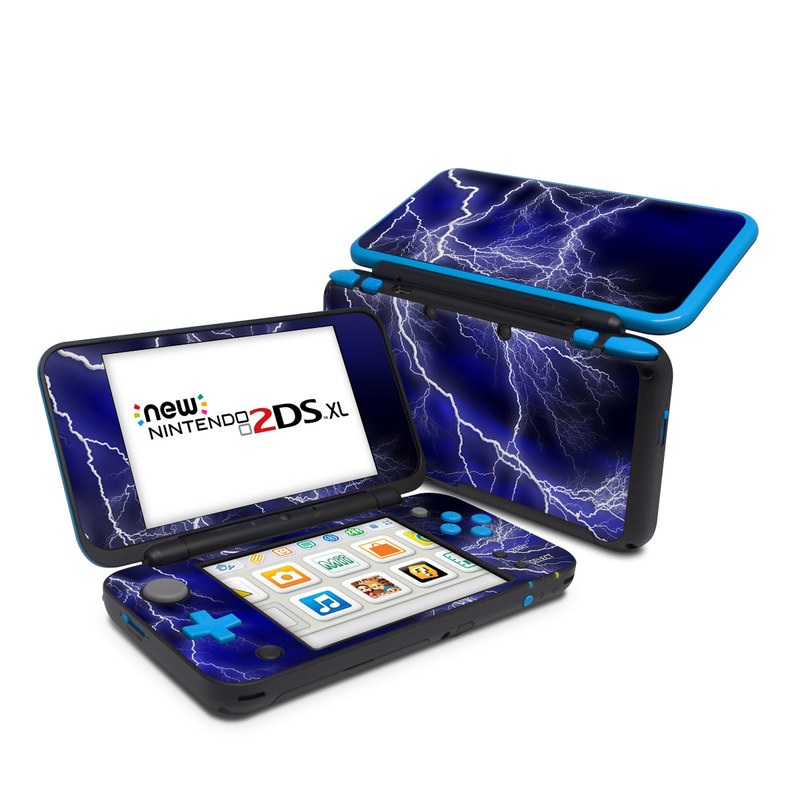 Nintendo 2DS XL Skin - Apocalypse Blue (Image 1)