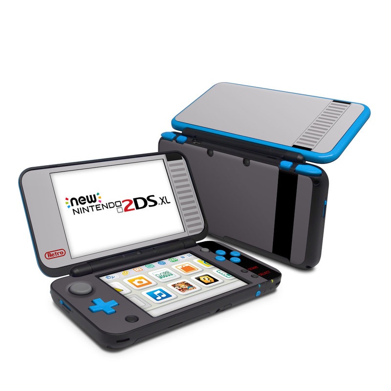 Nintendo 2DS XL Skin - Retro Horizontal (Image 1)