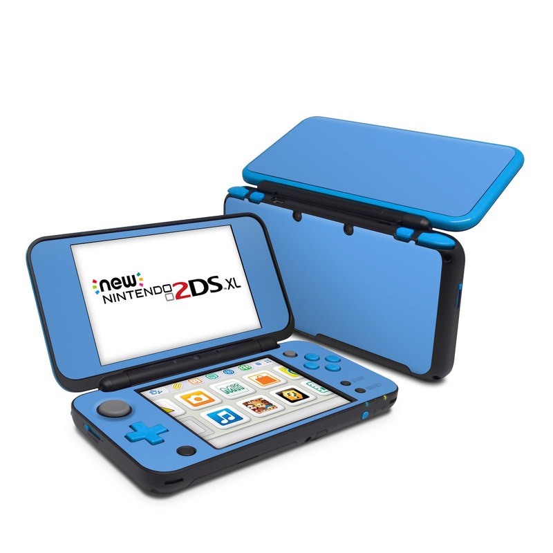nintendo 2ds xl black and blue
