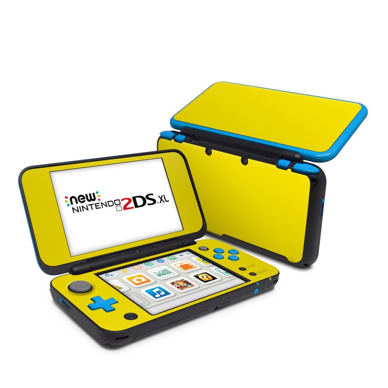Nintendo 2DS XL Skin - Solid State Yellow (Image 1)