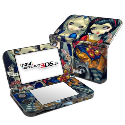 Nintendo New 3DS XL Skin - Alice & Snow White