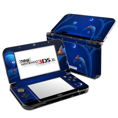 Nintendo New 3DS XL Skin - Alien and Chameleon