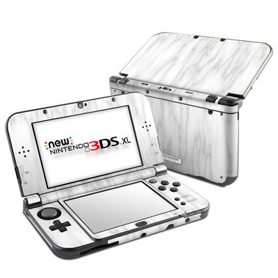 Nintendo New 3DS XL Skin - Bianco Marble
