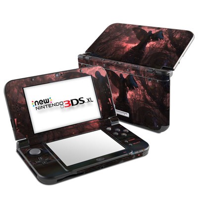 Nintendo New 3DS XL Skin - Black Angel