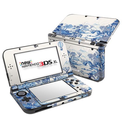 Nintendo New 3DS XL Skin - Blue Willow