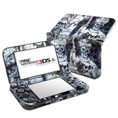 Nintendo New 3DS XL Skin - Black Mass