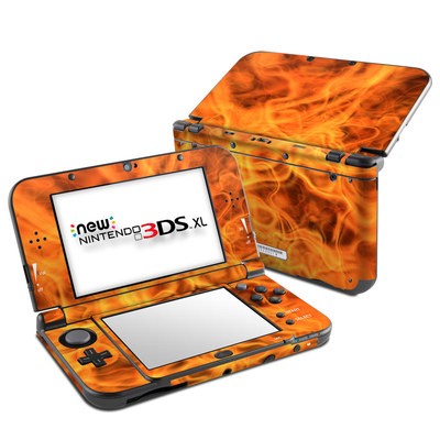 Nintendo New 3DS XL Skin - Combustion