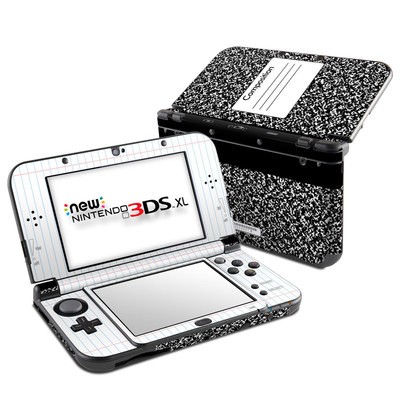 Nintendo New 3DS XL Skin - Composition Notebook