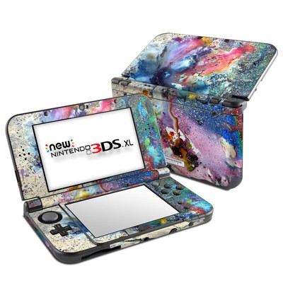 Nintendo New 3DS XL Skin - Cosmic Flower
