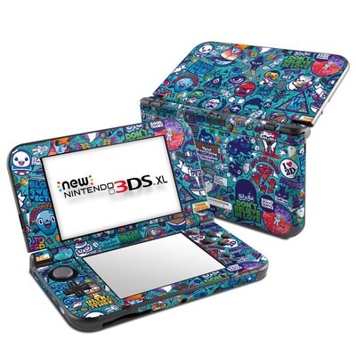 Nintendo New 3DS XL Skin - Cosmic Ray