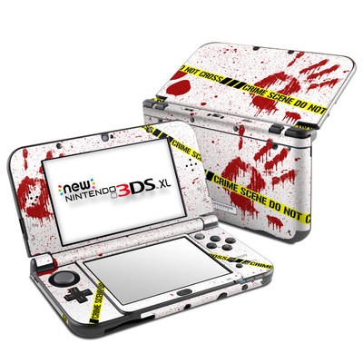 Nintendo New 3DS XL Skin - Crime Scene Revisited