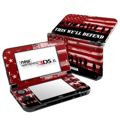 Nintendo New 3DS XL Skin - Defend