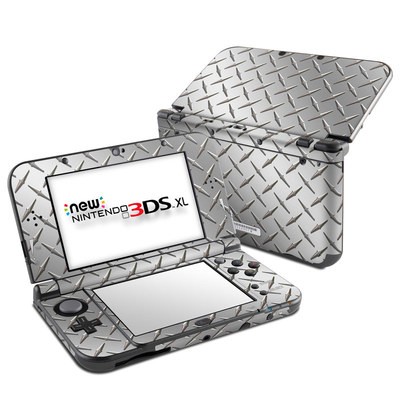 Nintendo New 3DS XL Skin - Diamond Plate