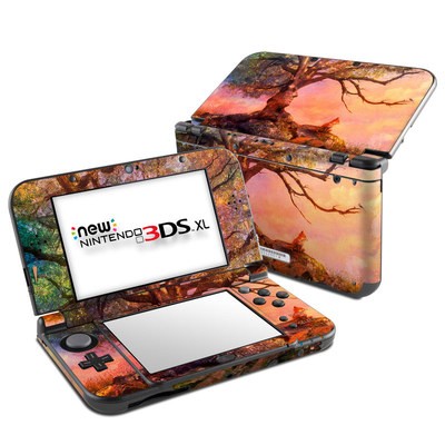 Nintendo New 3DS XL Skin - Fox Sunset