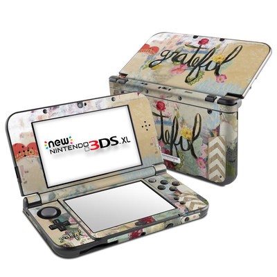 Nintendo New 3DS XL Skin - Grateful