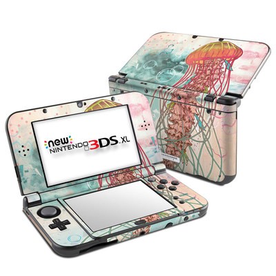 Nintendo New 3DS XL Skin - Jellyfish