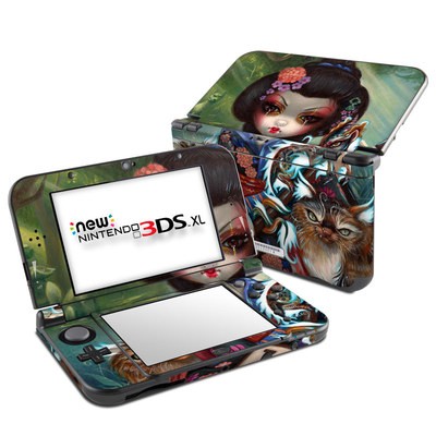 Nintendo New 3DS XL Skin - Kirin and Bakeneko