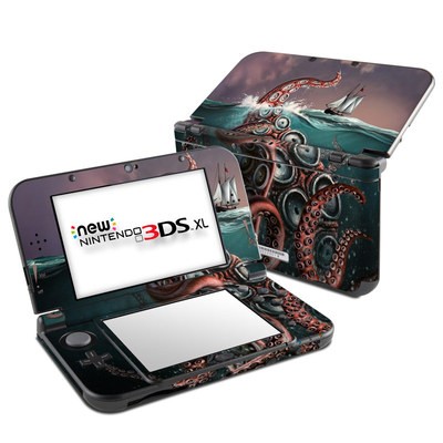 Nintendo New 3DS XL Skin - Kraken