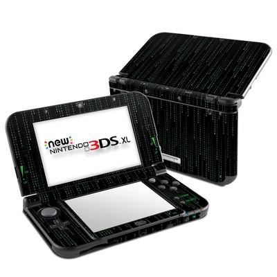 Nintendo New 3DS XL Skin - Matrix Style Code