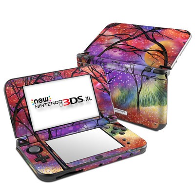 Nintendo New 3DS XL Skin - Moon Meadow