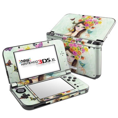 Nintendo New 3DS XL Skin - Spring Time