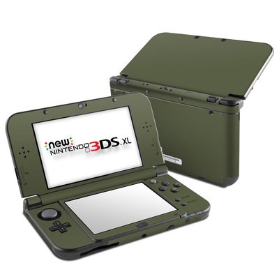 Nintendo New 3DS XL Skin - Solid State Olive Drab
