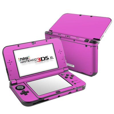 Nintendo New 3DS XL Skin - Solid State Vibrant Pink