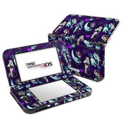 Nintendo New 3DS XL Skin - Witches and Black Cats