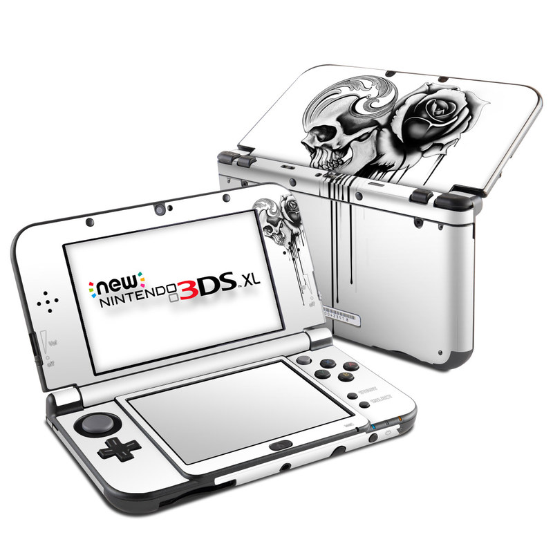 Nintendo New 3DS XL Skin - Amour Noir (Image 1)