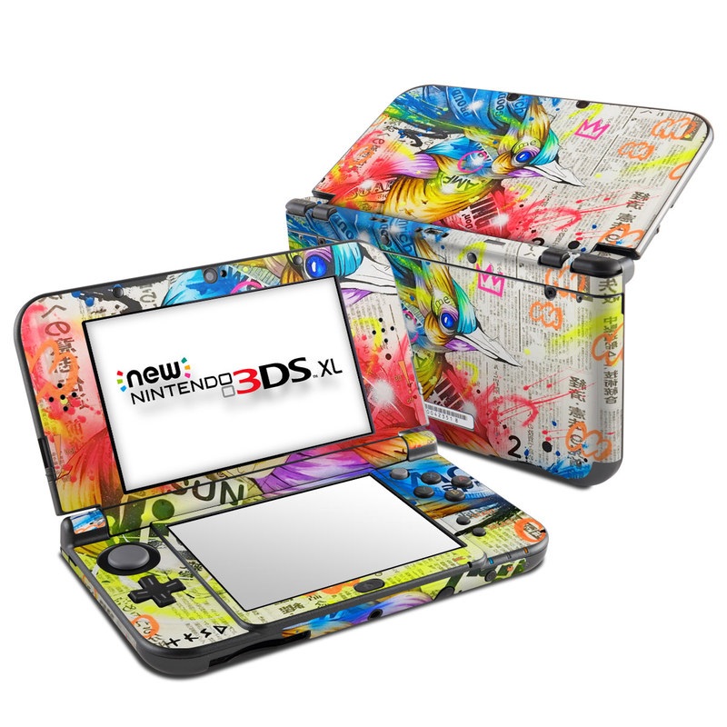 Nintendo New 3DS XL Skin - Aoitori (Image 1)