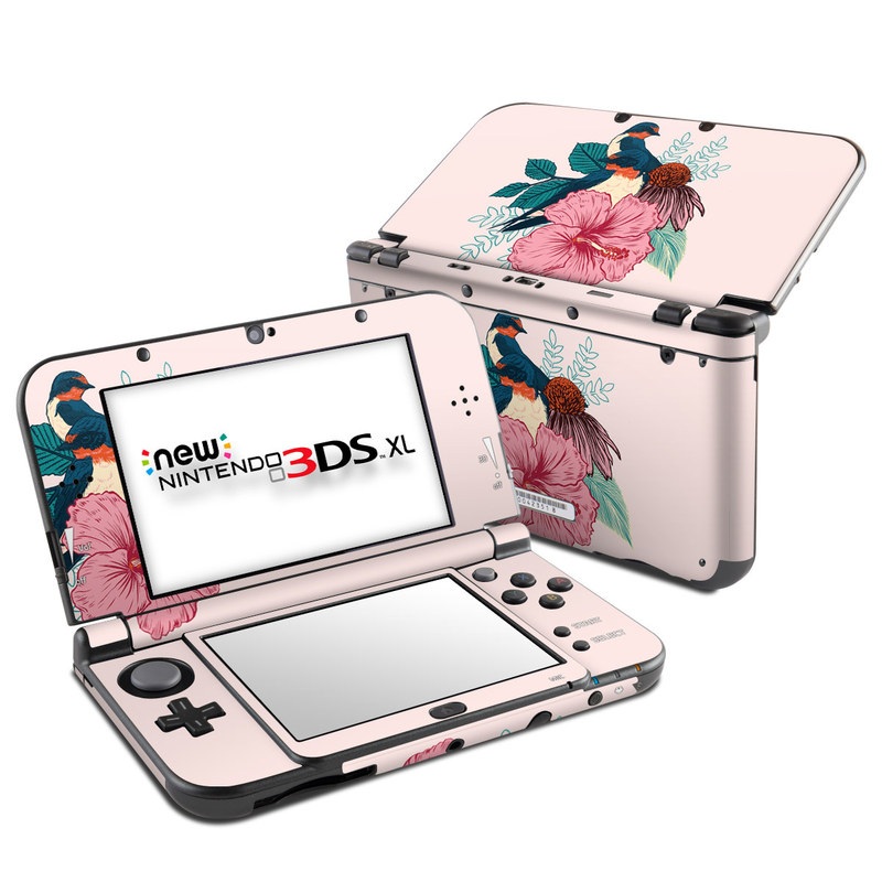 Nintendo New 3DS XL Skin - Barn Swallows (Image 1)