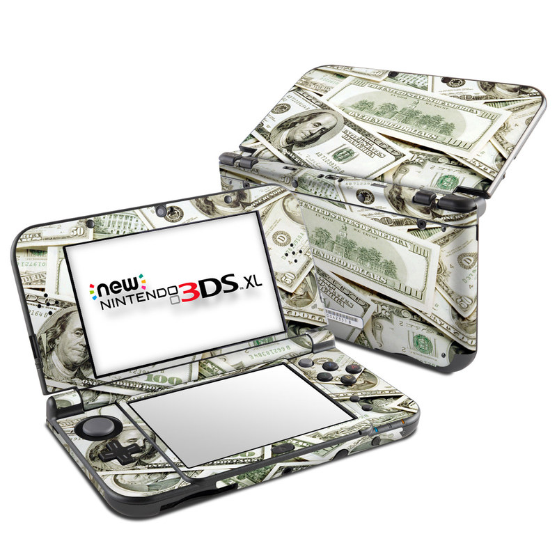 Nintendo New 3DS XL Skin - Benjamins (Image 1)
