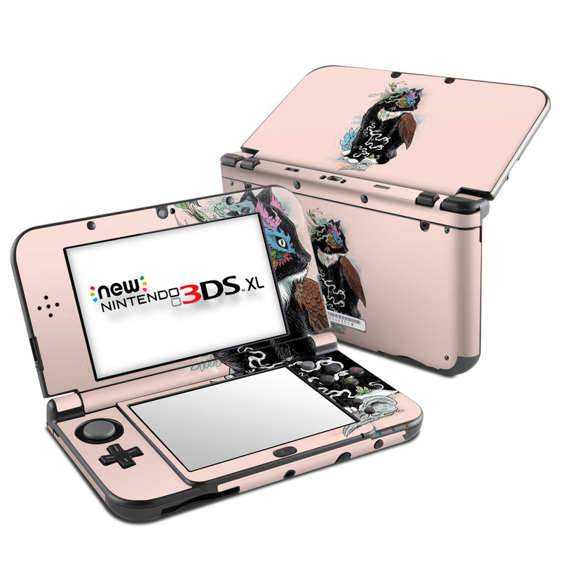 Nintendo New 3DS XL Skin - Black Magic (Image 1)