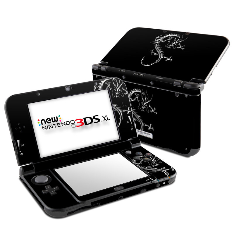 Nintendo New 3DS XL Skin - Chrome Dragon (Image 1)
