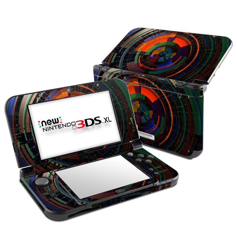 Nintendo New 3DS XL Skin - Color Wheel (Image 1)