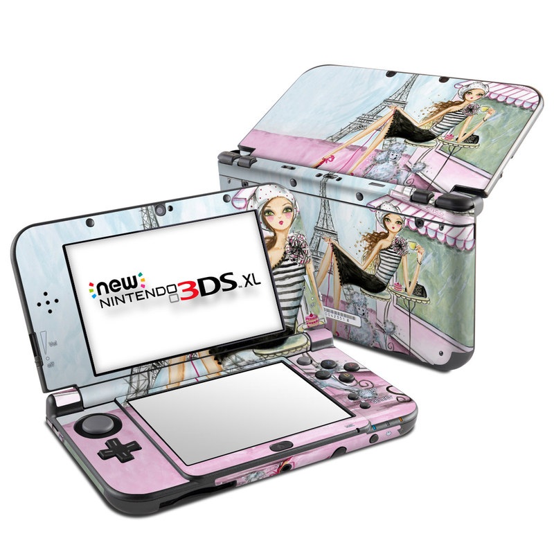Nintendo New 3DS XL Skin - Cafe Paris (Image 1)