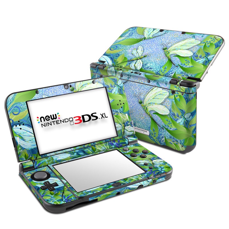 Nintendo New 3DS XL Skin - Dragonfly Fantasy (Image 1)