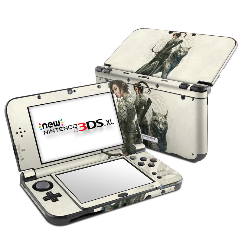 Nintendo New 3DS XL Skin - Half Elf Girl (Image 1)