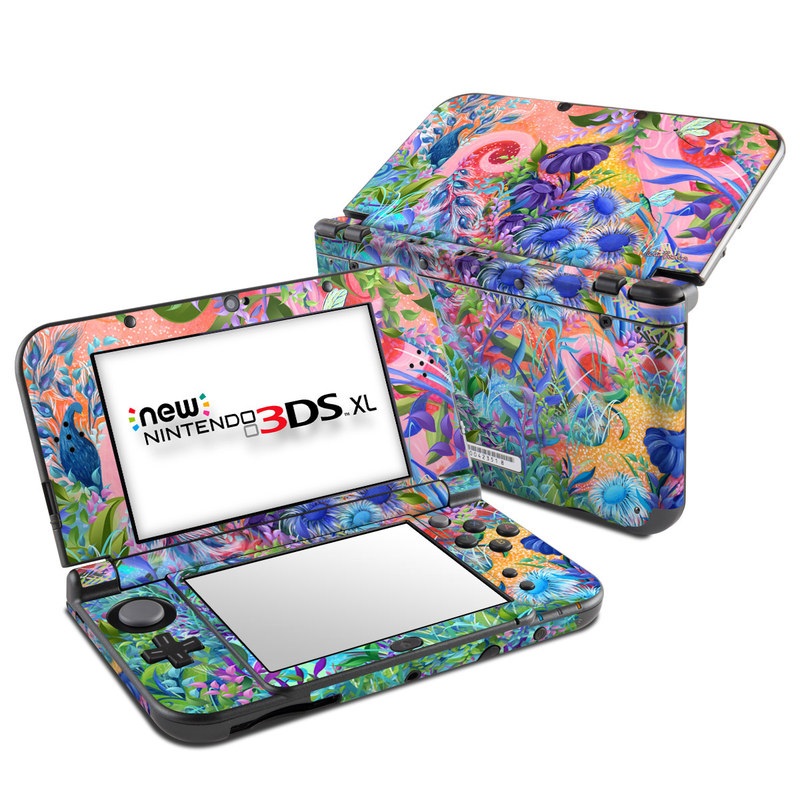 Nintendo New 3DS XL Skin - Fantasy Garden (Image 1)