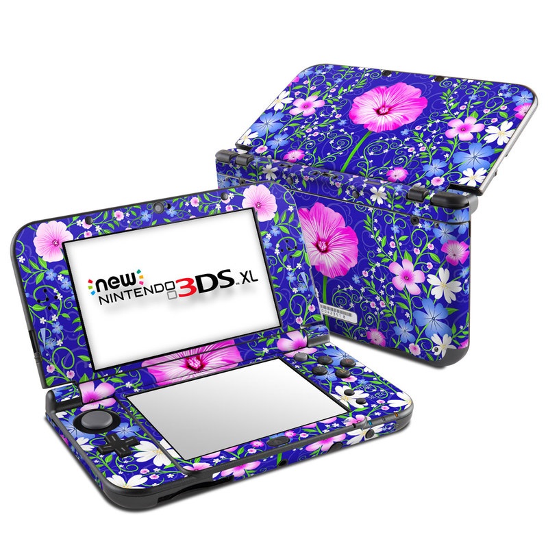 Nintendo New 3DS XL Skin - Floral Harmony (Image 1)