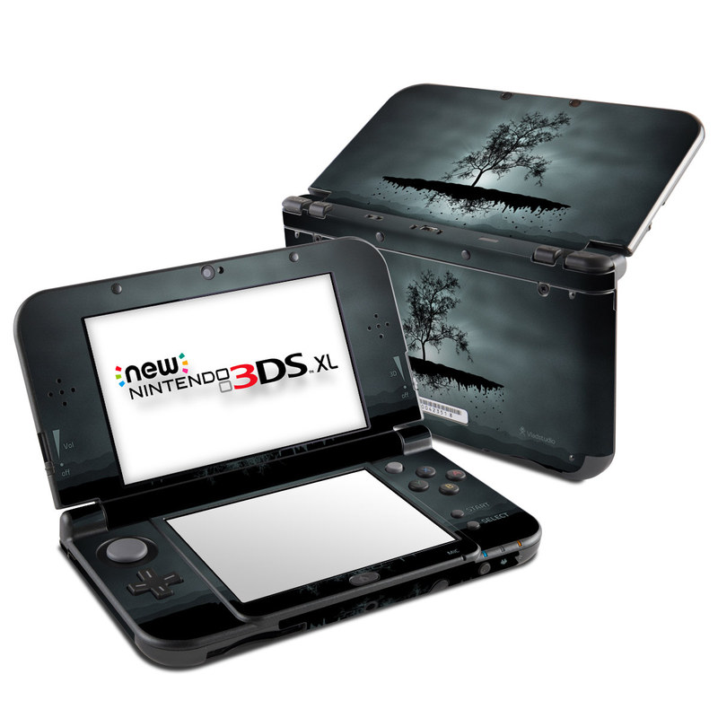 Nintendo New 3DS XL Skin - Flying Tree Black (Image 1)