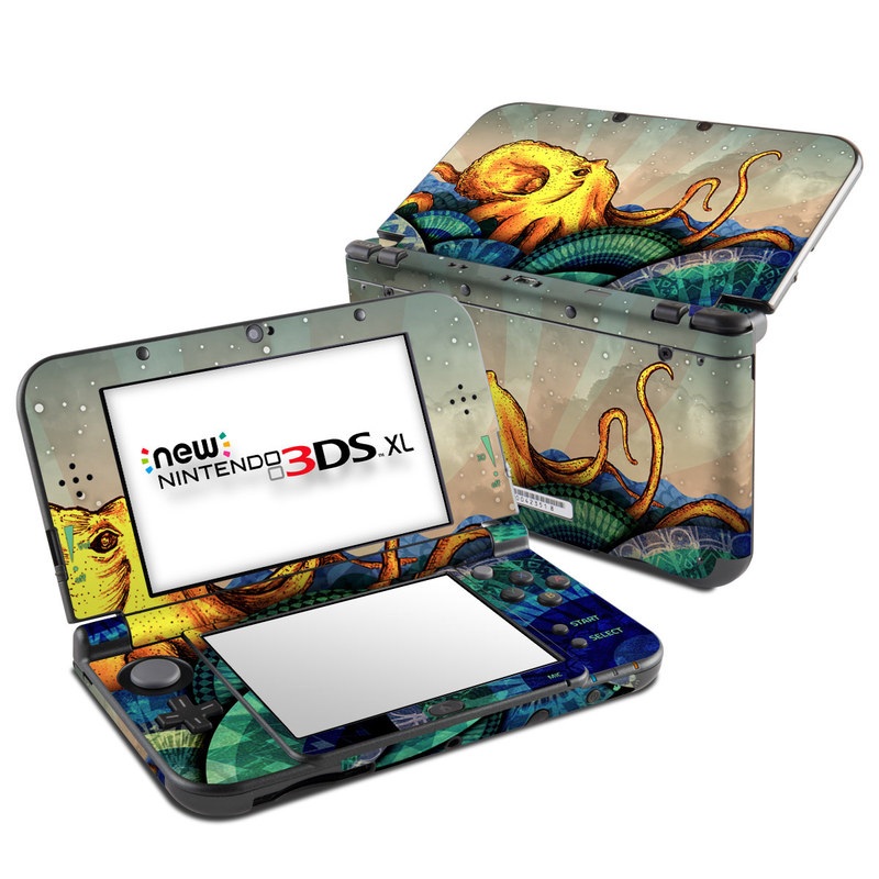 Nintendo New 3DS XL Skin - From the Deep (Image 1)