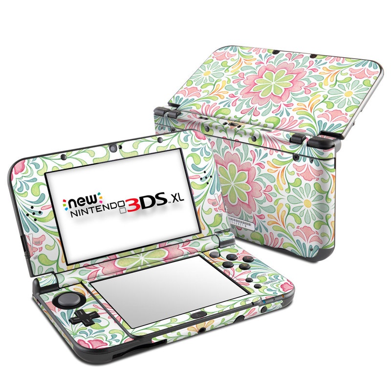 Nintendo New 3DS XL Skin - Honeysuckle (Image 1)