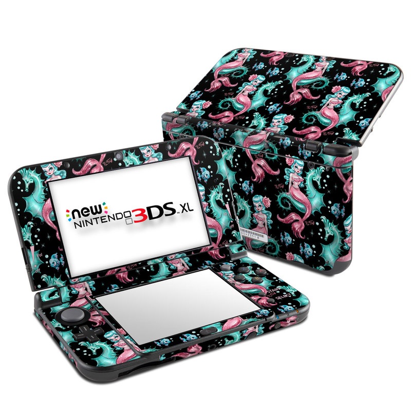 Nintendo New 3DS XL Skin - Mysterious Mermaids (Image 1)