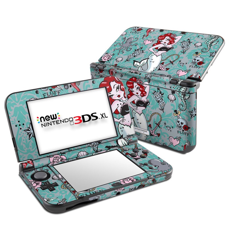 Nintendo New 3DS XL Skin - Molly Mermaid (Image 1)