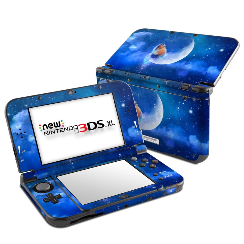 Nintendo New 3DS XL Skin - Moon Fox (Image 1)
